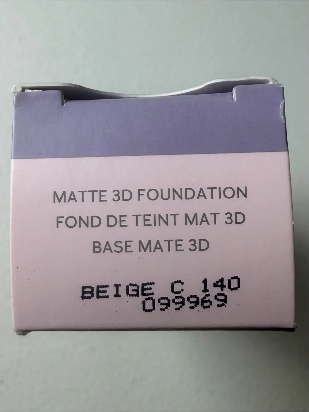 NIB Mary Kay TimeWise Matte 3D Foundation Shade Beige C 140 Base Makeup 1 fl oz